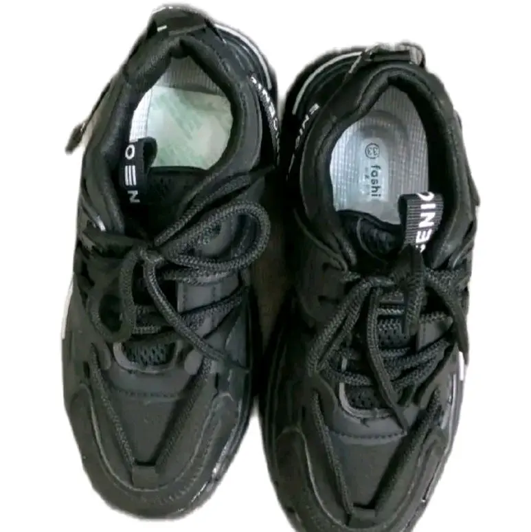PROMO sepatu anak import kualitas premium sangat ringan bahan PU dan EVA sepatu sport sepatu sekolah SD perempuan dan laki laki Fashion 4