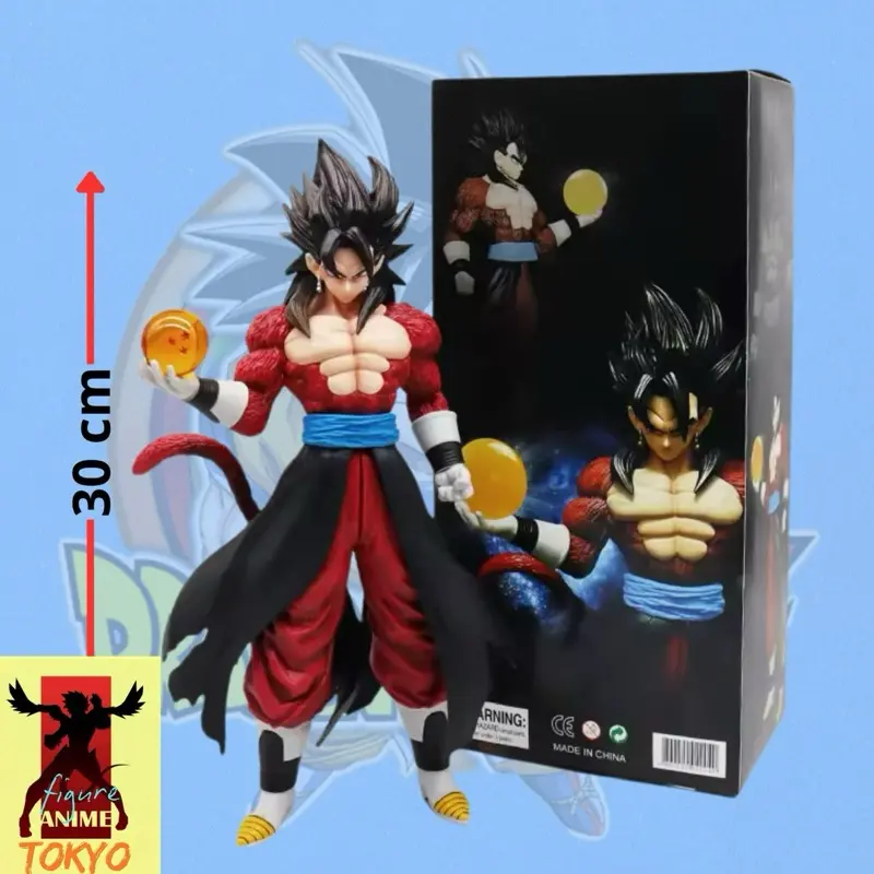 Action figure Dragon ball  ssj4 bola