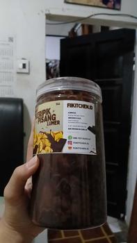 Product Review of Keripik pisang lumer toples 1000ml (350gram)  keripik & camilan isi  pisang from v**c ˖**⊹ 0