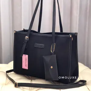 OMOLUXE Tas Wanita Korean YooA Korean Tote Bag Kanvas Wanita – LIVE Promo Stylish