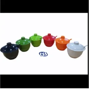 Mangkok Sambal + Tutup | Cabai | Sambel | Melamin Unica U 2043 Mangkok Sambal + Tutup | Cabai | Sambel | Melamin Unica U 2043