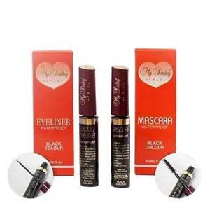 My Darling Eyeliner/Mascara Waterproof Maskara Hitam Eyelash Black Liquid Kosmetik