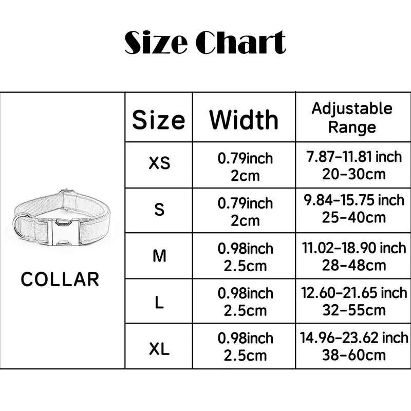 Handsome British Style Corduroy Pet Collar, Zinc Alloy Buckle Adjustable Pet Collar, Comfortable and Breathable, Pet Supplies for Small and Medium-sized Dogs 1