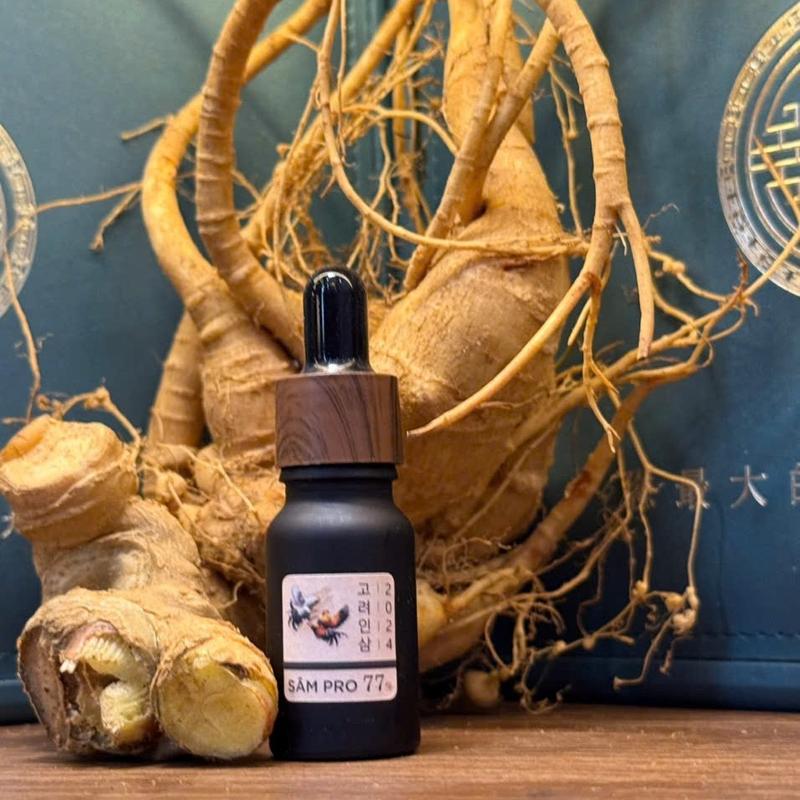 Sâm Nuôi Gà Đá chai lẻ 5mil Tăng PO Hừng Gà Chất Lượng Cao