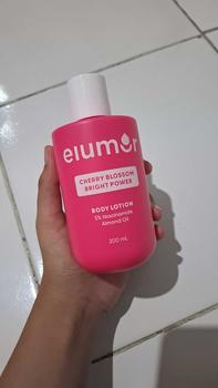 Product Review of New Product! Elumor Body Lotion Cherry Blossom Bright Power 200ml | Body Lotion Whitening Kulit Kering Kusam from a**🍉 1