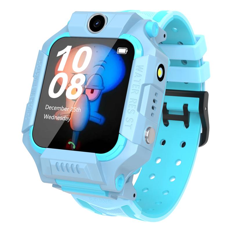 【Hancdon】COD/Q19 Pro Smart Watch Air Jam tangan anak telepon anak Gps  Digital Smartwatch anak Blue No 4G support
