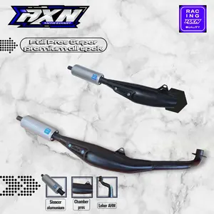 Knalpot FizR,Fiz,Force1 full pres super premium All spek Slencer alumunium- Axn Racing