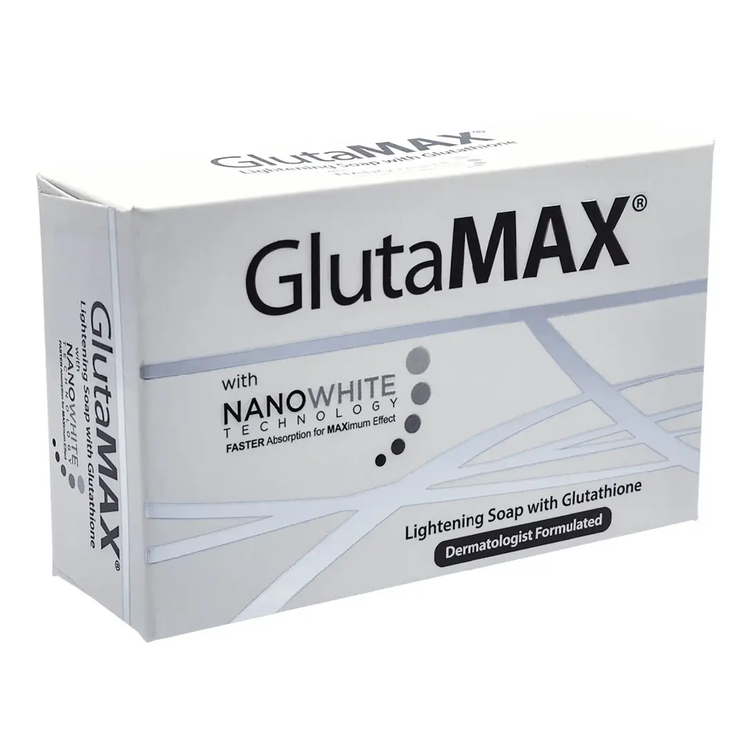 glutamax lightening soap with glutathione 75g product info and reviews GLUTAMAX Lightening Soap with Glutathione 60g