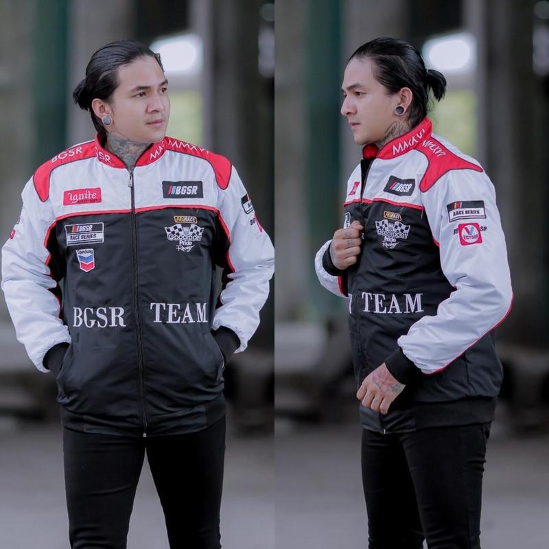 Jaket Varsity Pria Wanita| Jaket Racing Race Series Jacket Nascar SPE…