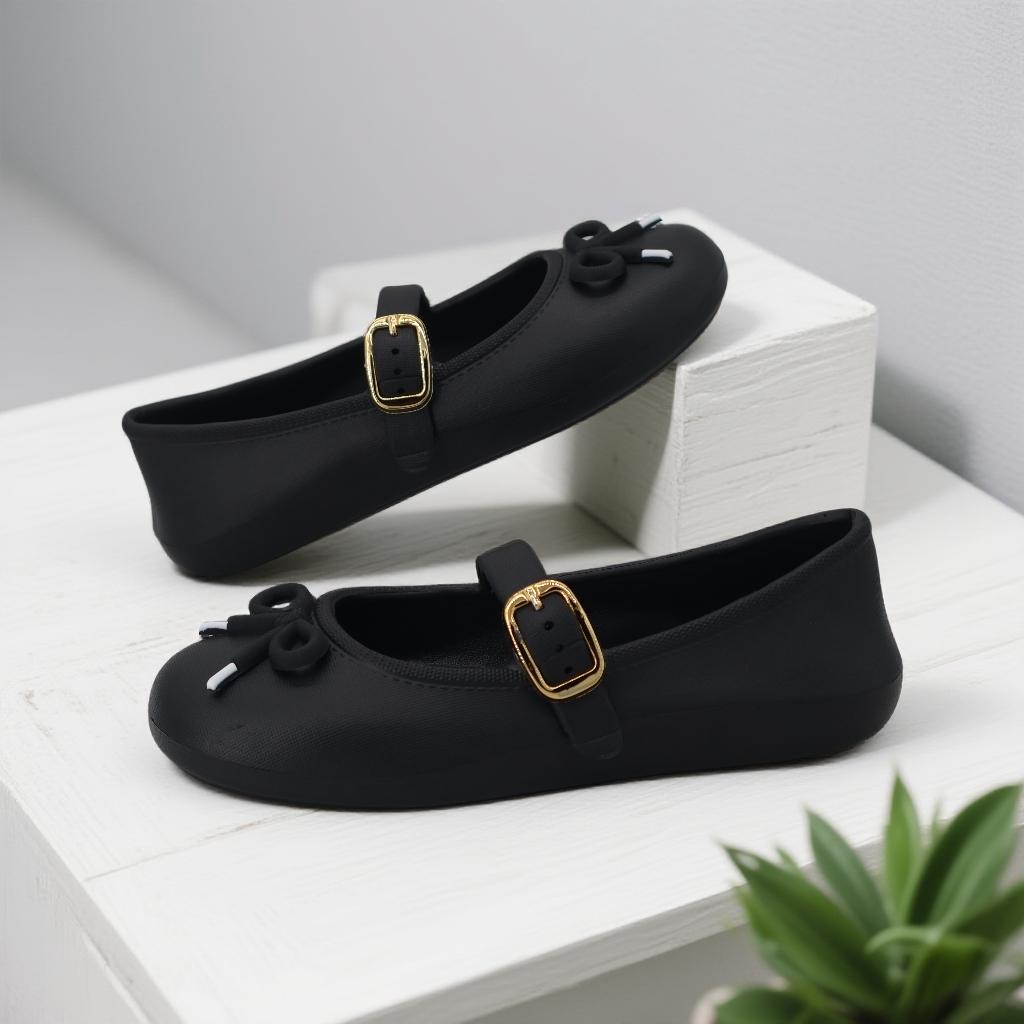 Darius Sandal Wanita sandal sepatu wana raretvel Kekinian Feminim Flat shoes Tali Pita Anti Slip SolAnti Selip Material Premium Desain ModernElegan sandal formal wanita