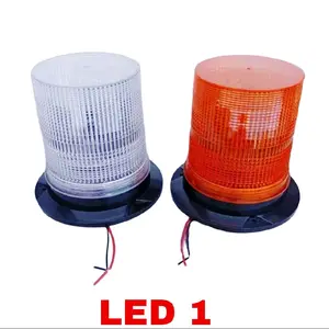 Lampu Rotary Rotari Mobil Truk Tuck Trek Lampu Peringatan Warning Light 12 - 24 Volt