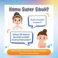 Gambar Paket Bundling DHC Multi Vitamins dan DHC Collagen + B1 and B2 dari DHC Supplement Official Store Kota Administrasi Jakarta Barat 3 Tokopedia