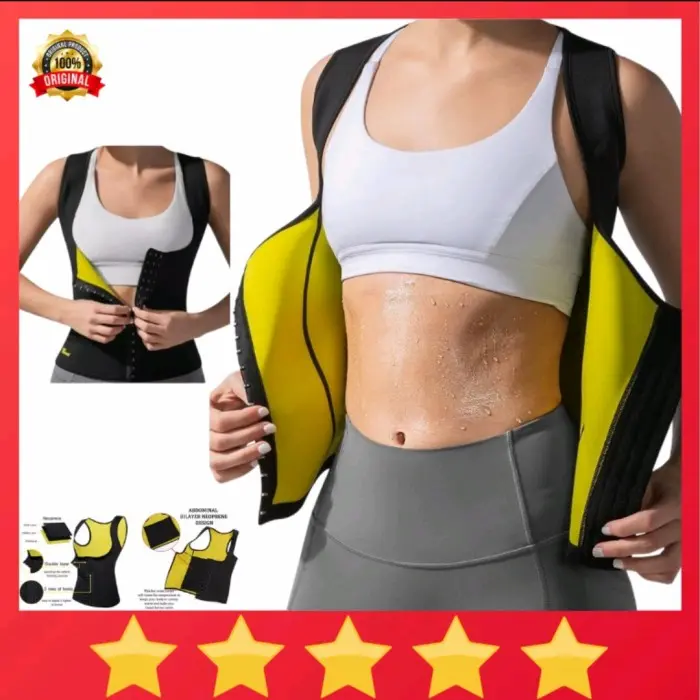Korset Pelangsing Perut Pembakar Lemak Tubuh Pengecil Perut Hot Shaper