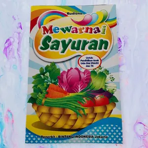 Buku Mewarnai Sayuran Budiono
