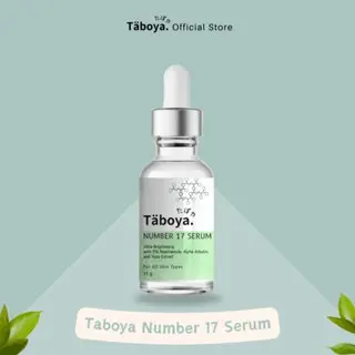 Taboya Number 17 Series Serum Mengandung Niacimide, Alpha arbutin, Yuzu Extract - Untuk Jerawat, Wajah Glowing, Mencerahkan Kulit, Flek Hitam Bopeng Perawatan Tetes Kering Kusam Pencerah Dengan Watery Lactic Berminyak Kerutan Muka Acid moisturizer 6