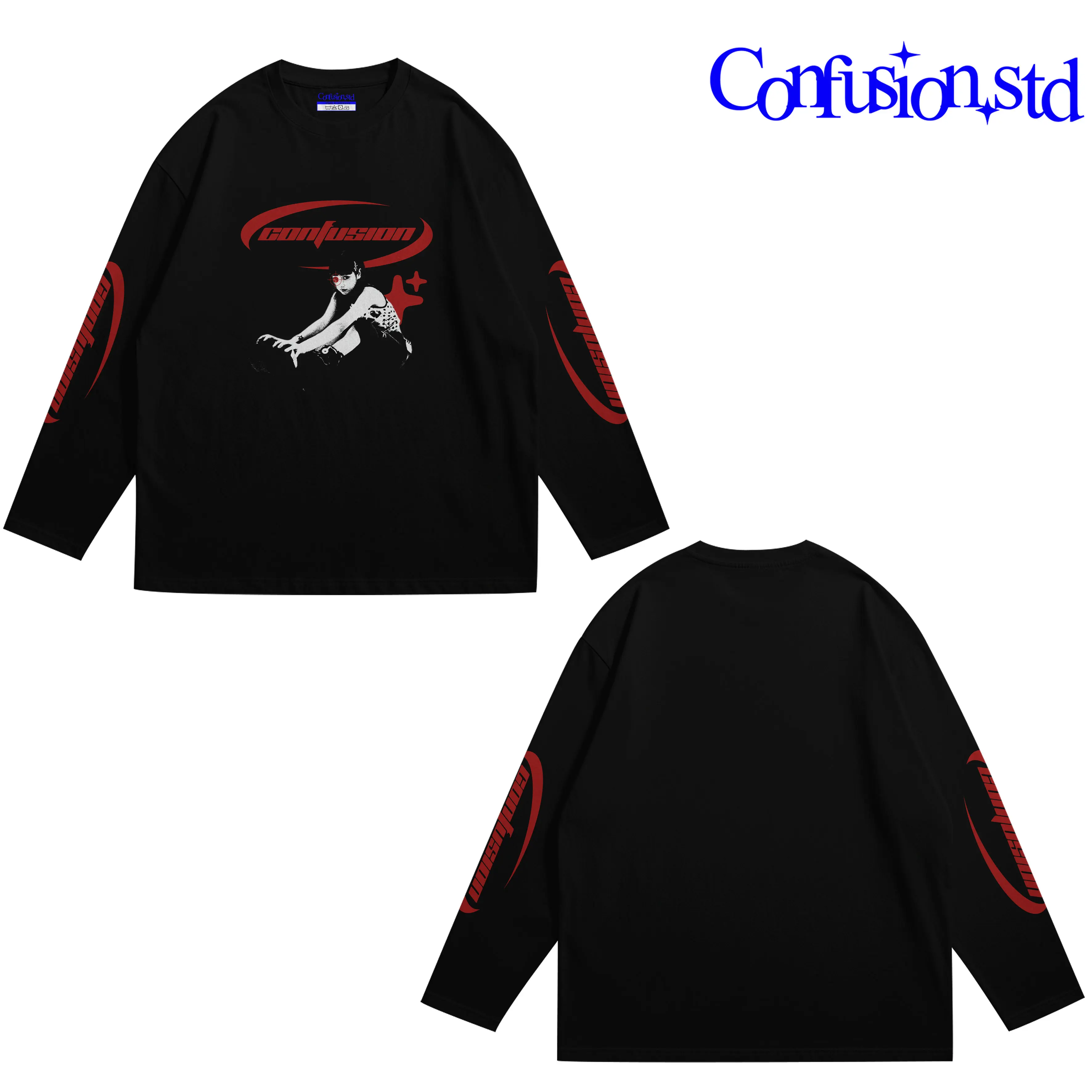 Hitam Long Sleeve 