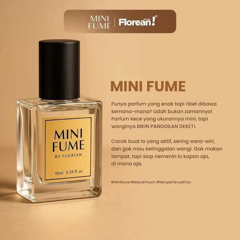 Minifume (Mini Florean Perfume) Series Travel Parfum Wangi 1