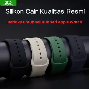 Gelang Silikon Lembut untuk Apple Watch Series 11/10/9/8/7/SE/Ultra 3 2 & Smartwatch Lainnya (Samsung, T500/T800/T900, dll) – Tali Pengganti yang Nyaman untuk Semua Ukuran 38mm-49mm