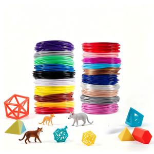 Materiales de consumo para pluma de impresión 3D, múltiples colores, 3 metros 12 colores, 5 metros 10 colores, 10 metros 20 colores, textura brillante, diámetro de 1.75mm, regalo preferido de Navidad