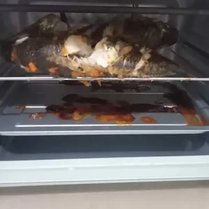 Finito Oven Listrik Elektrik Low Watt 12L Warna Pastel Cantik Untuk kue penghangat makanan pemanggang ayam