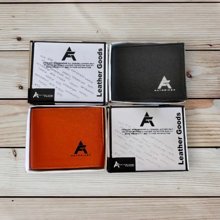 Dompet Pria Model Lipat Cowok dengan Logo