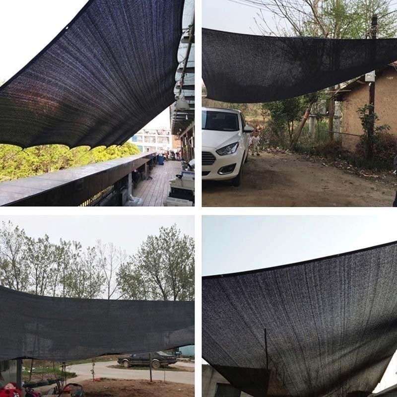 Anti-UV Jaring Hitam / Jaring Kebun / Orchid Netting Sunshadepenutup penutup depan rumah pagar net 8
