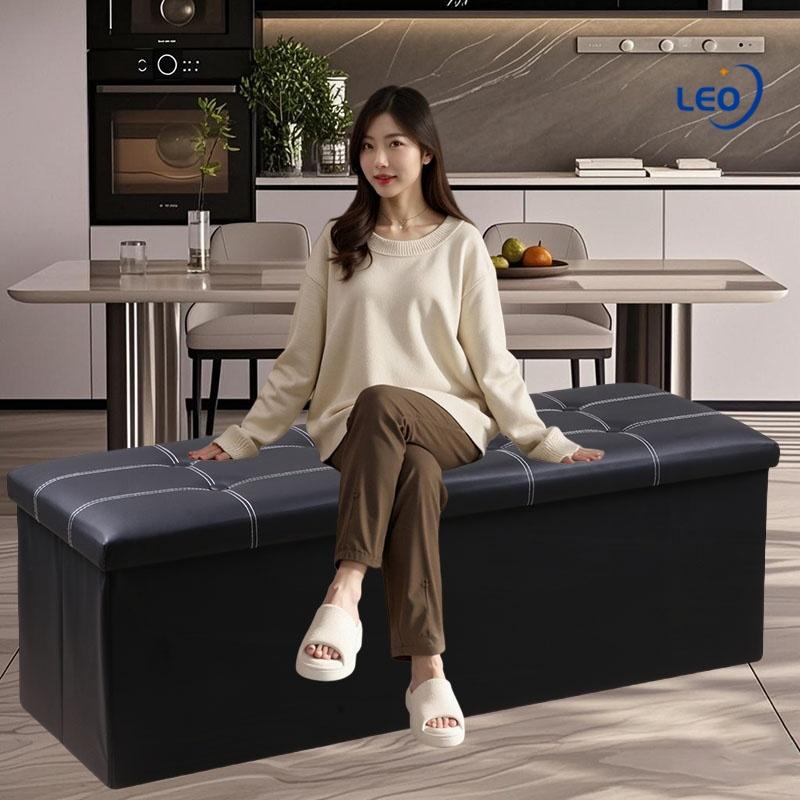 ghế sofa Lắp Ráp Hộp Đựng Đồ Đa Năng 110L sofa giường gấp gọn thùng đựng đồ chơi Hộp Đựng Quần Áo Ghế Ngồi Kiêm Hộp sofa bed Storage Box With Lid