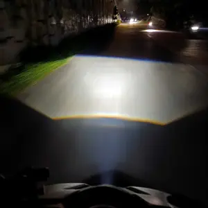 COD   MT-STAR Projie Biled Matrix X1 3Inch PZ03 New Product High Low Putih Body Black Include Kipas Dan Relay Asli Hitam