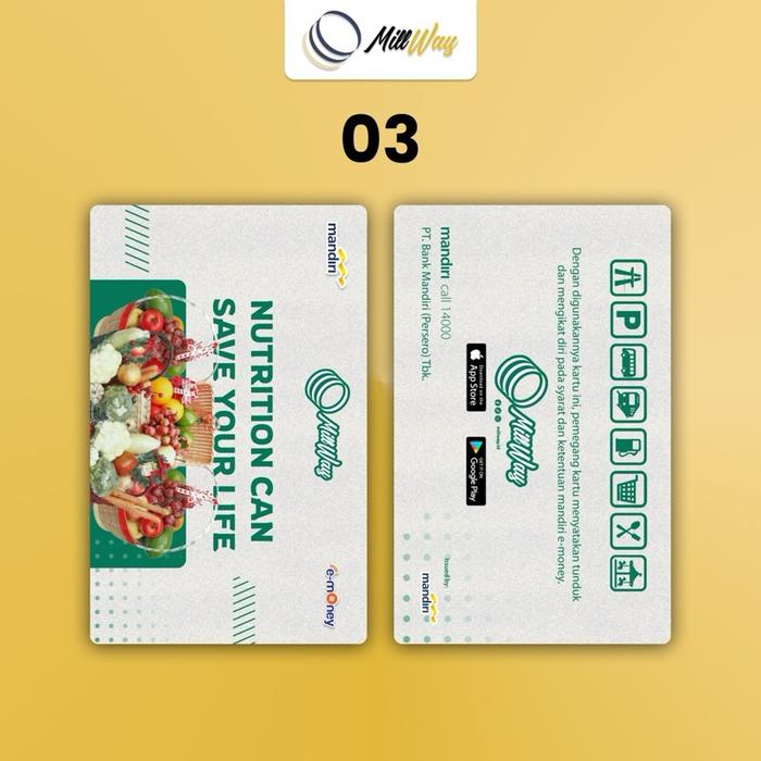Gambar Millway - Kartu elektronik serbaguna special desain Millway - 01 dari Millway Indonesia Kota Administrasi Jakarta Pusat 5 Tokopedia