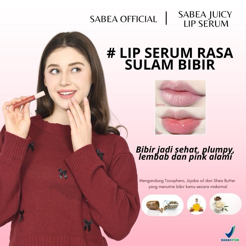 Sabea Juicy Lip Serum Pemerah Bibir Vitamin 1