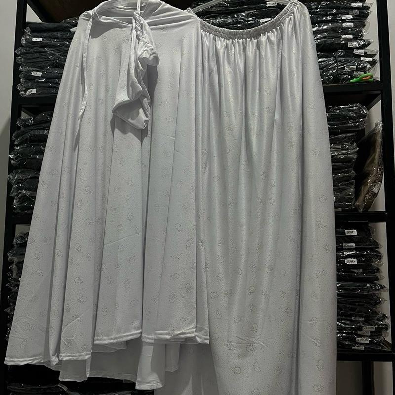 Mukenah Super Jumbo Random Warna bahan Spandek BB 80-170kg Muslim ...