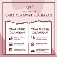 Gambar Yaxiya Cincin Wanita Warna Aksesoris 929 - GOLD, 17 MM dari YAXIYA JEWELRY Kota Administrasi Jakarta Barat 3 Tokopedia