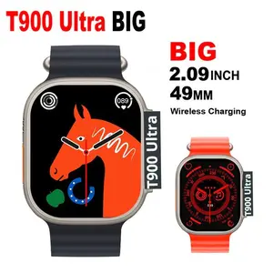 100.000+ PCS TERJUAL！Mione T900 Ultra 2.09 Inch Smart Watch Serie 8 Sports Smartwatch 9 Bluetooth Call Wireless Charge Fitness Tracker Health Monitor For Man