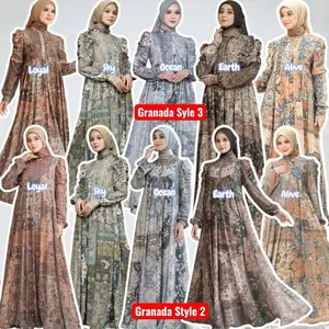 GRANADA STYLE 3 dan STYLE 2 FAMSET ARABELLE SCARF OFFICIAL 2026  CERUTY BABY DOLL PREMIUM PERFECT SILK PREMIUM READY SIAP KIRIM PERFECT SILK PREMIUM