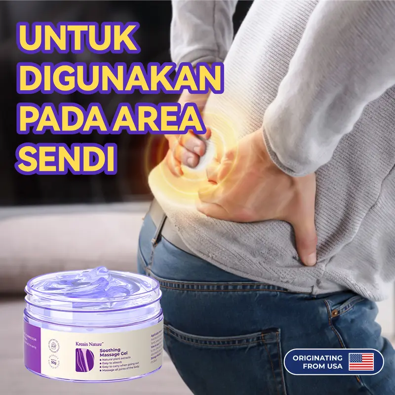 Kreain Nature Krim Kolagen untuk Bahu, dengan bahan lembut, perawatan harian yang nyaman 3