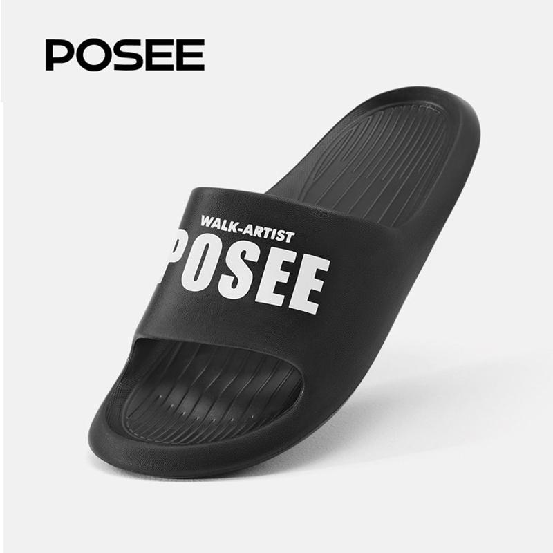 Dép Lê Chống Trượt, POSEE, Mềm Mại Và Thoải Mái, Thích Hợp Cho Nam Và Nữ, Thời Trang Mùa Hè, Được Làm Bằng Chất Liệu EVA, Lý Tưởng Để Sử Dụng Trong Nhà