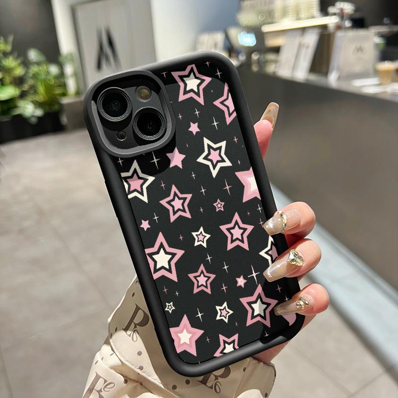 Casing Hp Untuk VIVO Y66 Y67 V5 V5s V5 Lite Case Hp Pola bintang kartun Cesing Silikon lembut Casing ponsel Anti guncangan Kasing pelindung lensa Kesing Softcase 4
