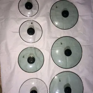 Tutup kaca set (free baut dan knop) untuk panci serbaguna ukuran 16-28