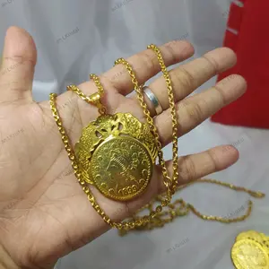 Kalung sayap, liontin besar lapis kristal lapisan kristal cewek cantik