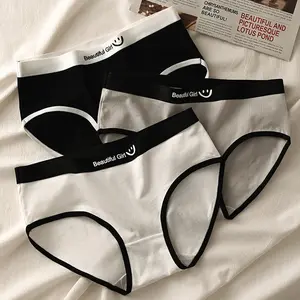 Wanita celana dalam wanita kulit wanita bernapas telanjang gaya olahraga baru sederhana gadis pinggang menengah celana pendek segitiga