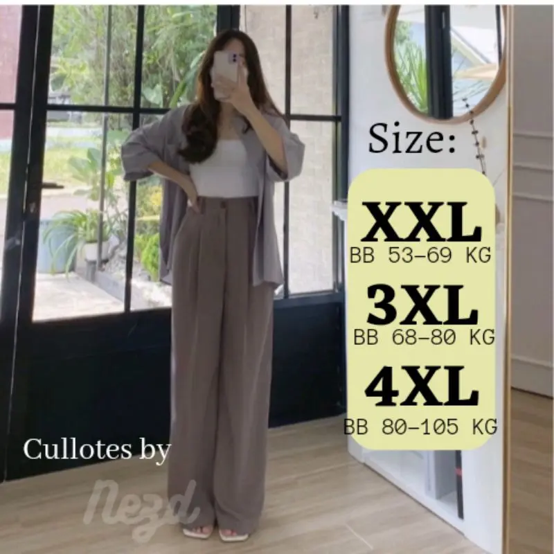 LOOSE PANTS TROUSER CELANA KULOT JUMBO PREMIUM