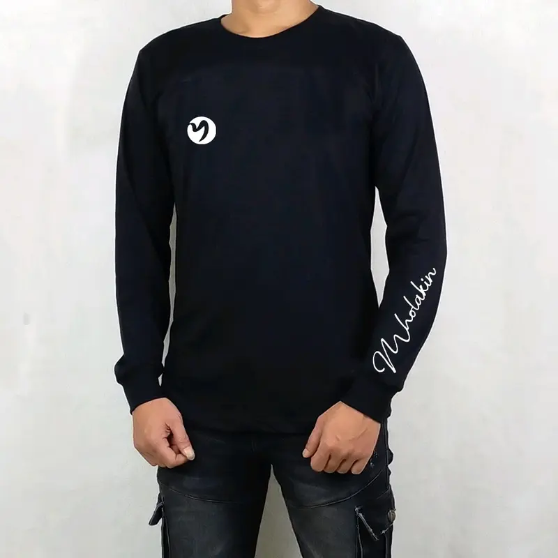 KAOS LENGAN PANJANG/ KAOS TANGAN PANJANG/ KAOS DISTRO/KAOS PRIA WANITA PREMIUM / bahan Katun Combed Nyaman dipakai 0