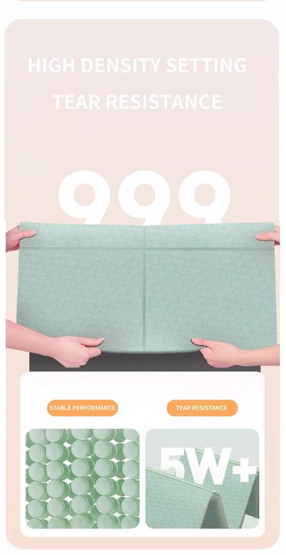 Product Introduction of Foldable Yoga Mat Eco Friendly TPE Folding Travel Fitness Exercise Mat Double Sided Non-slip for Yoga Pilates &amp; Floor Workouts 25