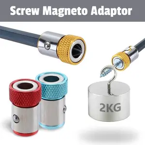 Screw Magneto Adaptor - Cincin sekrup magnetik dapat digunakan untuk penggunaan pada obeng biasa dan elektrik
