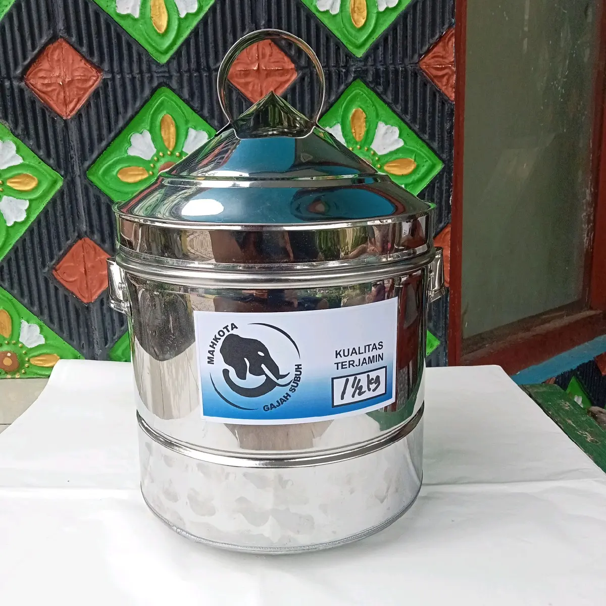 DANDANG NASI KERUCUT 1,5kg BONUS CINTUNG