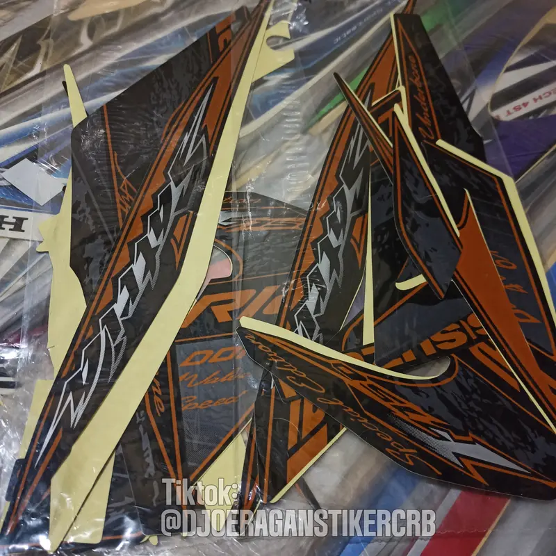 Striping Satria Fu 2012 SE Special Edition Stiker Motor Suzuki Satria Fu F150 2012 Fu Barong Motorcycle 3