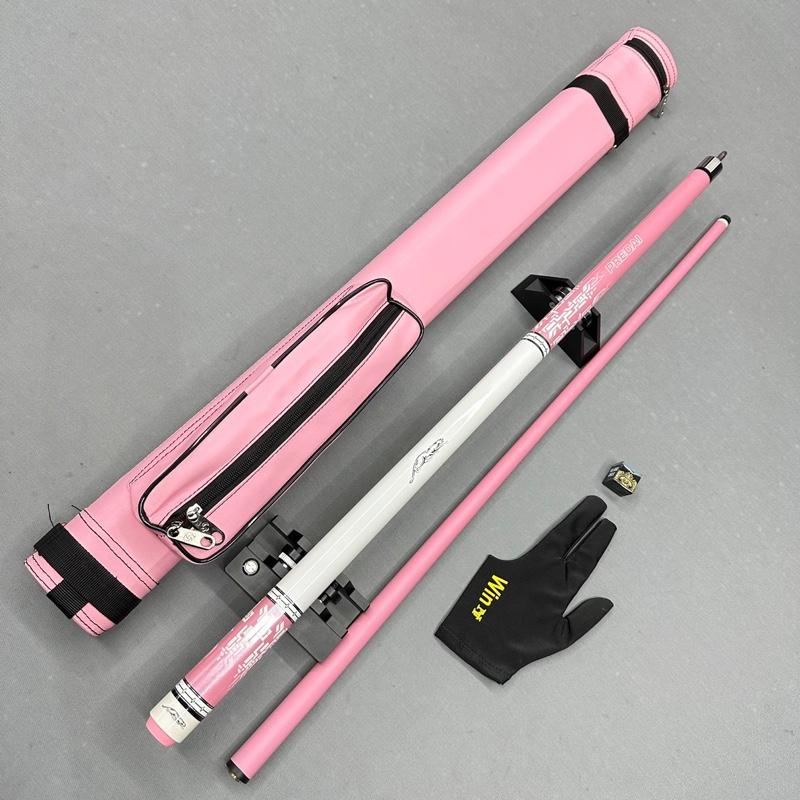 Gậy phủ cacbon Báo Hồng Trắng  cao cấp (tặng bao da +găng tay +nơ)