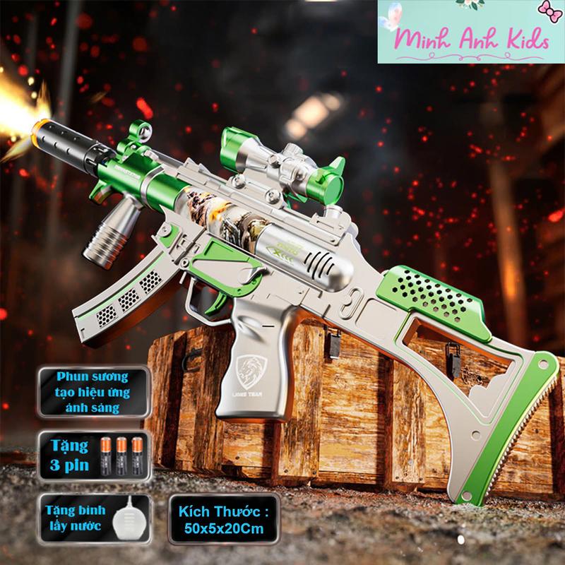 Đồ chơi ánh sáng trung thu Phun Sương  cho bé có dèn và âm thanh Toy Pin Led 0