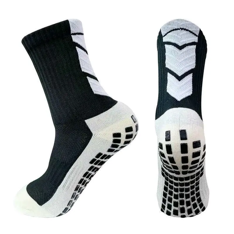 Kaos Kaki Anti Slip Olahraga Futsal Sepak Bola Tipe B Nyaman Plastic Gray 6
