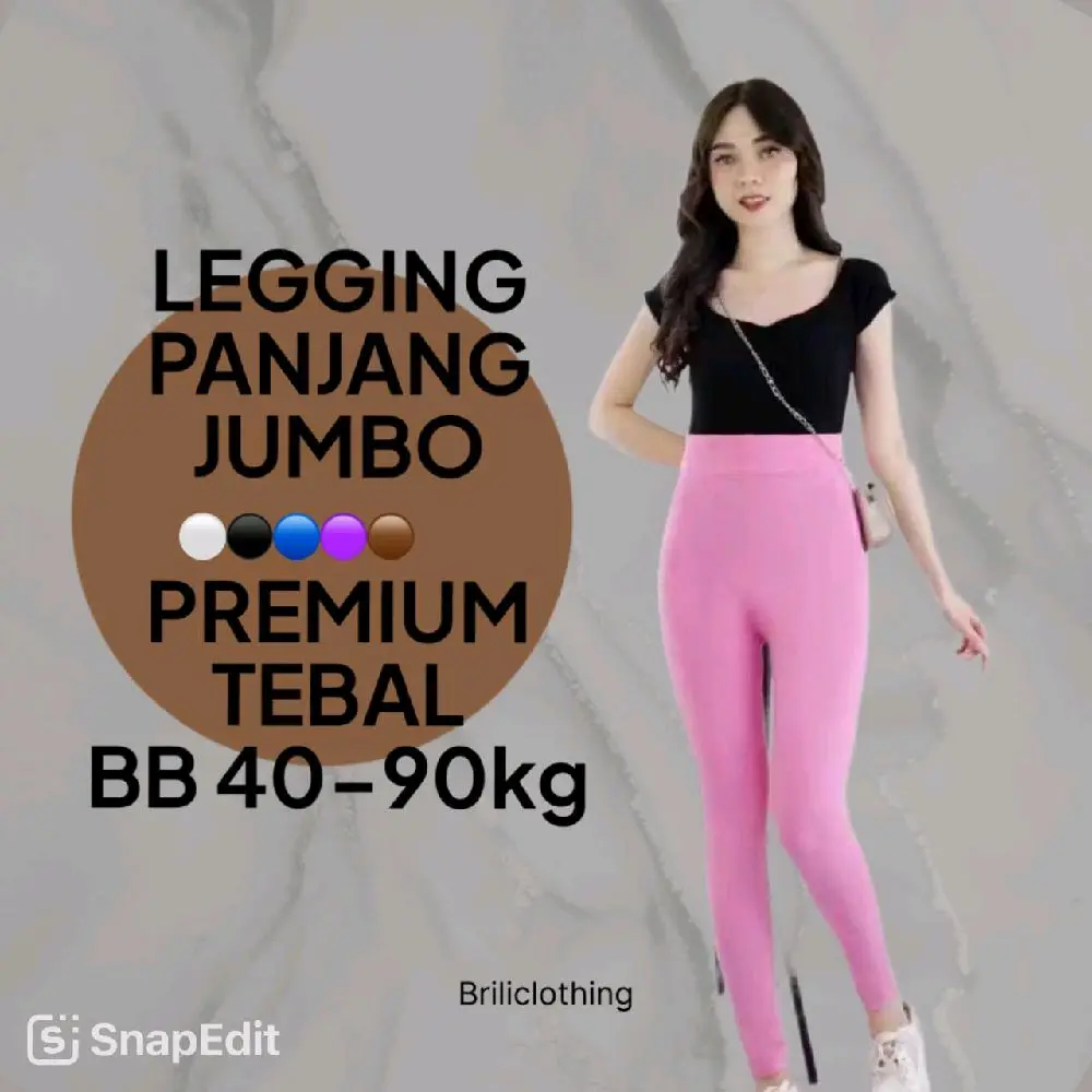 NEW LAGGING HW POLOS IMPORT COLOUR/ LEGGING IMPORT MURAH wanita